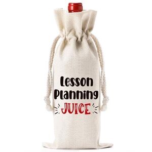 Lesson Planning Juice Wine Bottle Bag